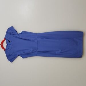 J.CREW blue wool dress size 0T